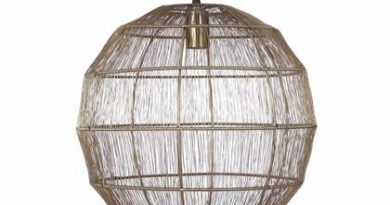 Foto Mica Decorations Castor Hanglamp - 40 cm - Metaal - Goud