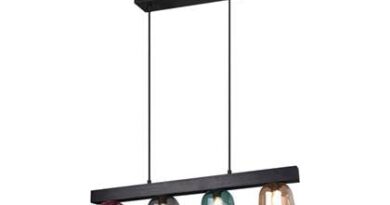 Foto Reality Hanglamp modern - Hout - Zwart