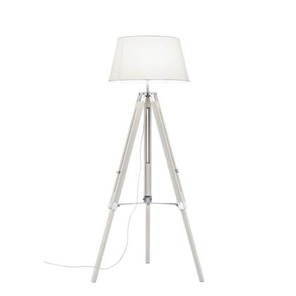 Foto Reality Vloerlamp modern - Hout - Wit