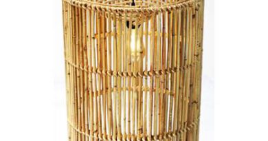 Foto Sweet Living - Ronde Rotan Hanglamp Isa - 44xH60 cm