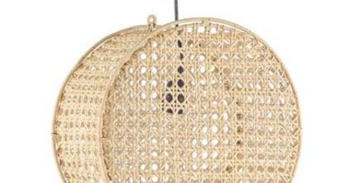 Foto Sweet Living - Webbing Lamp Naturel - 40x20xH40 cm