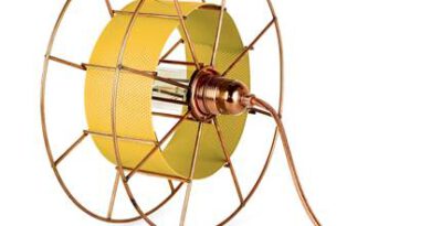 Foto Tolhuijs SPOOL vloerlamp classic geel