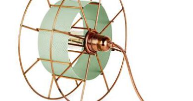 Foto Tolhuijs SPOOL vloerlamp classic groen