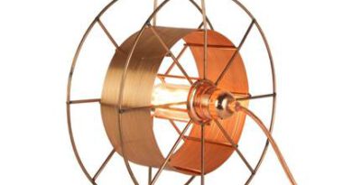 Foto Tolhuijs SPOOL vloerlamp koper Deluxe koper