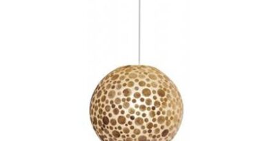 Foto villaflor Hanglamp Coin Gold 40cm