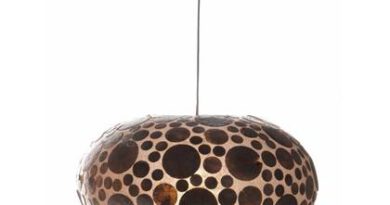 Foto villaflor Hanglamp Coin Gold 40cm ufo