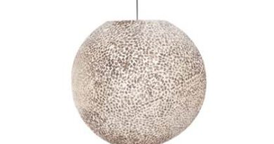 Foto villaflor Hanglamp Wangi White Ball 40cm