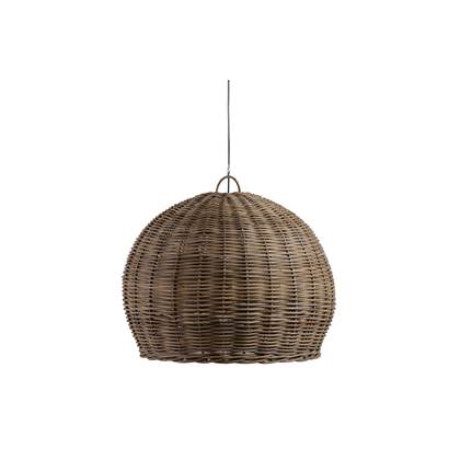 Foto WOOOD Exclusive Mooze Hanglamp - Rotan - Naturel - 65x80x80