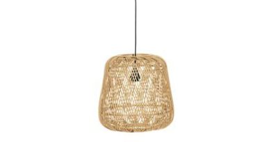 Foto WOOOD Exclusive Moza Hanglamp - Bamboe - Naturel - 36x36x36